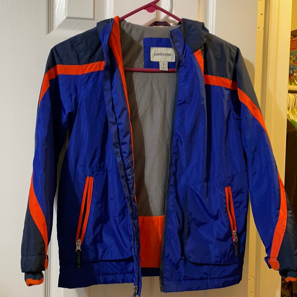 Lands End boys jacket size small